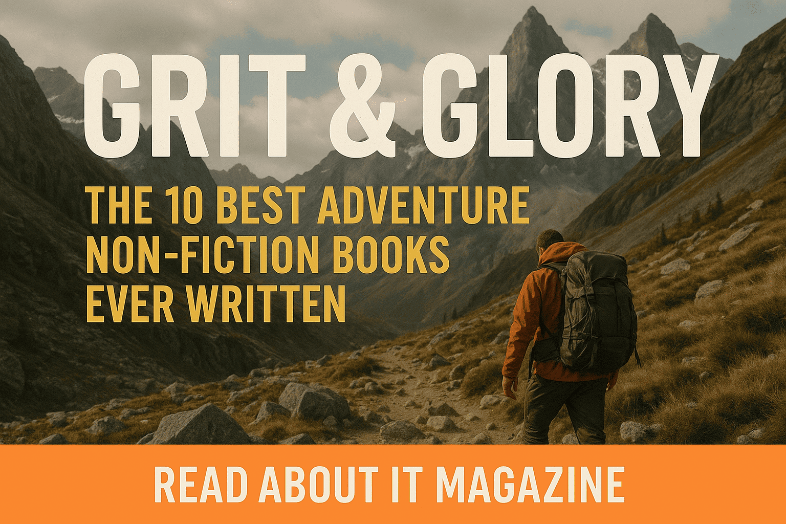 Grit & Glory: The 10 Best Adventure Non-Fiction Books Ever Written